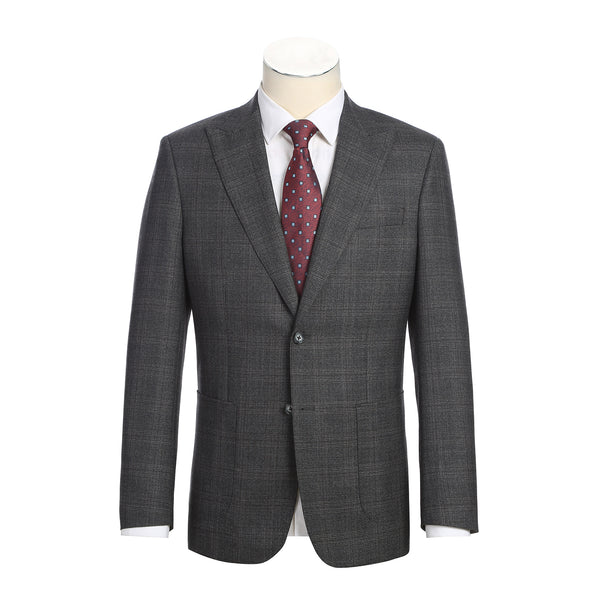 kolor ダークグレー ウールジャケット EL12-57-095 Dark Gray Check Suit – NovaraFashion