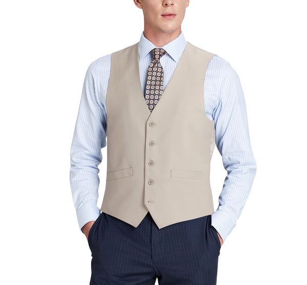201-3 Men's Classic Fit Suit Separate Vest – NovaraFashion