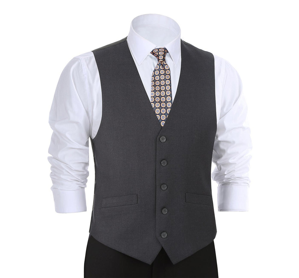 202-1 Men's Classic Fit Suit Separate Vest