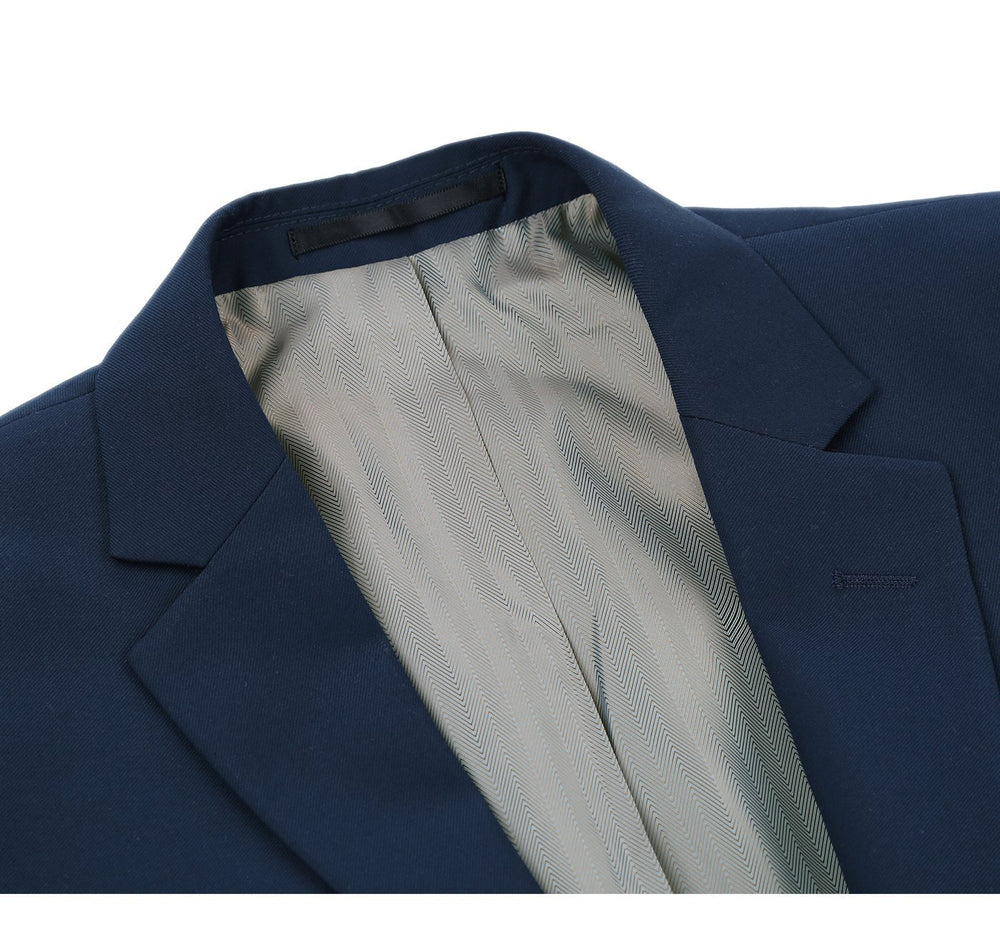 201-19 Men's 2-Piece Single Breasted Notch Lapel Suit