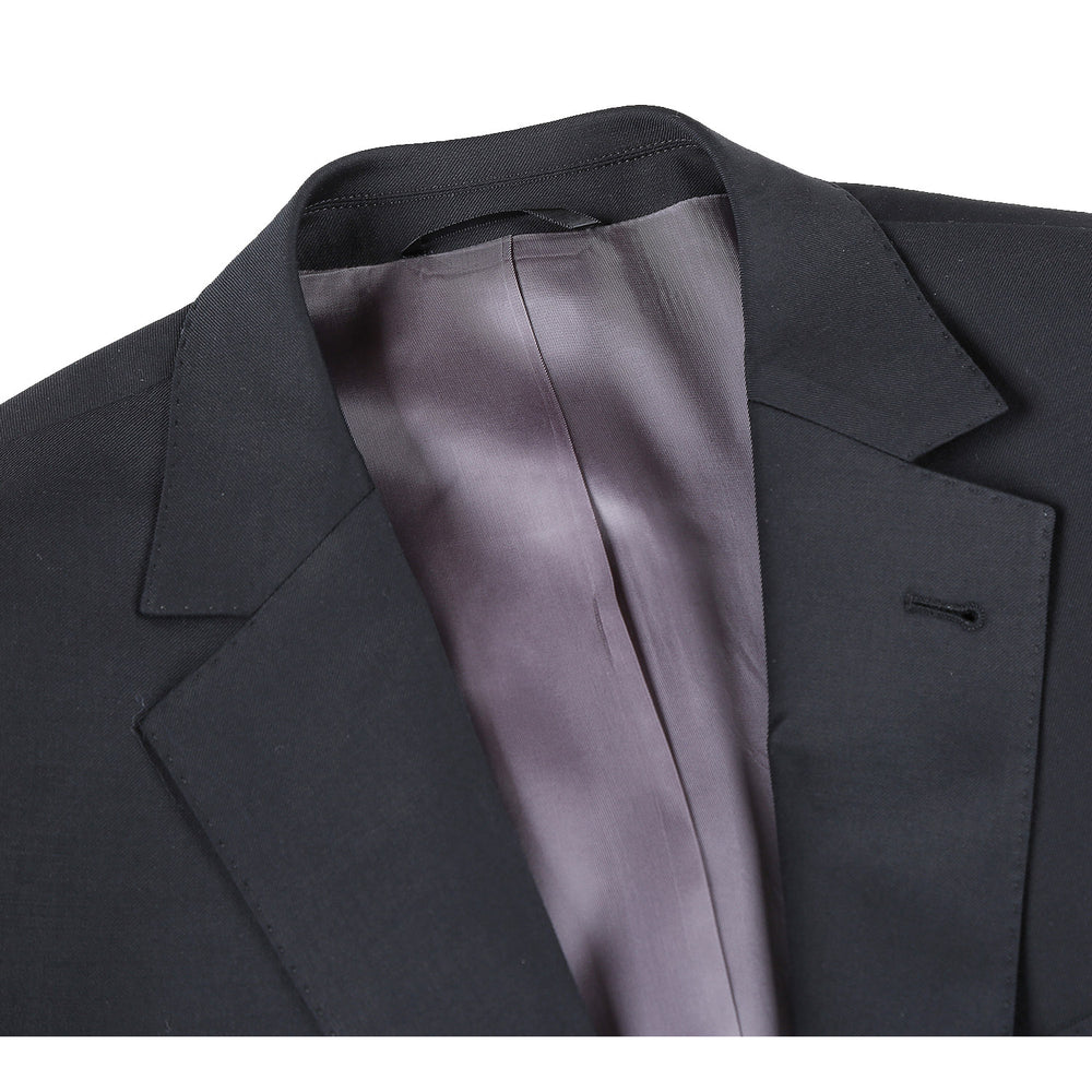 RHC100-1 Men's Black Half-Canvas Suit