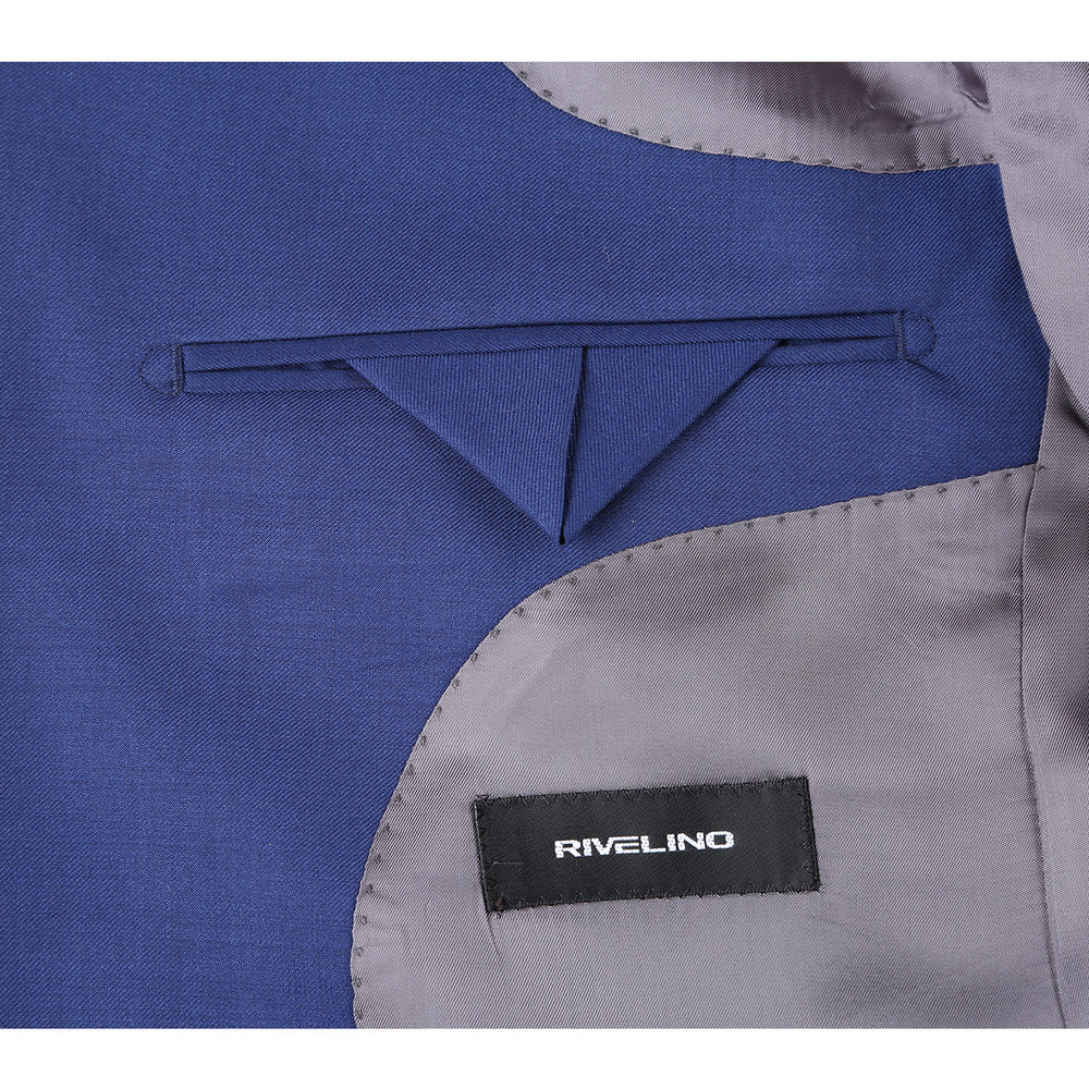 RHC100-19 Men's Blue Half-Canvas Suit