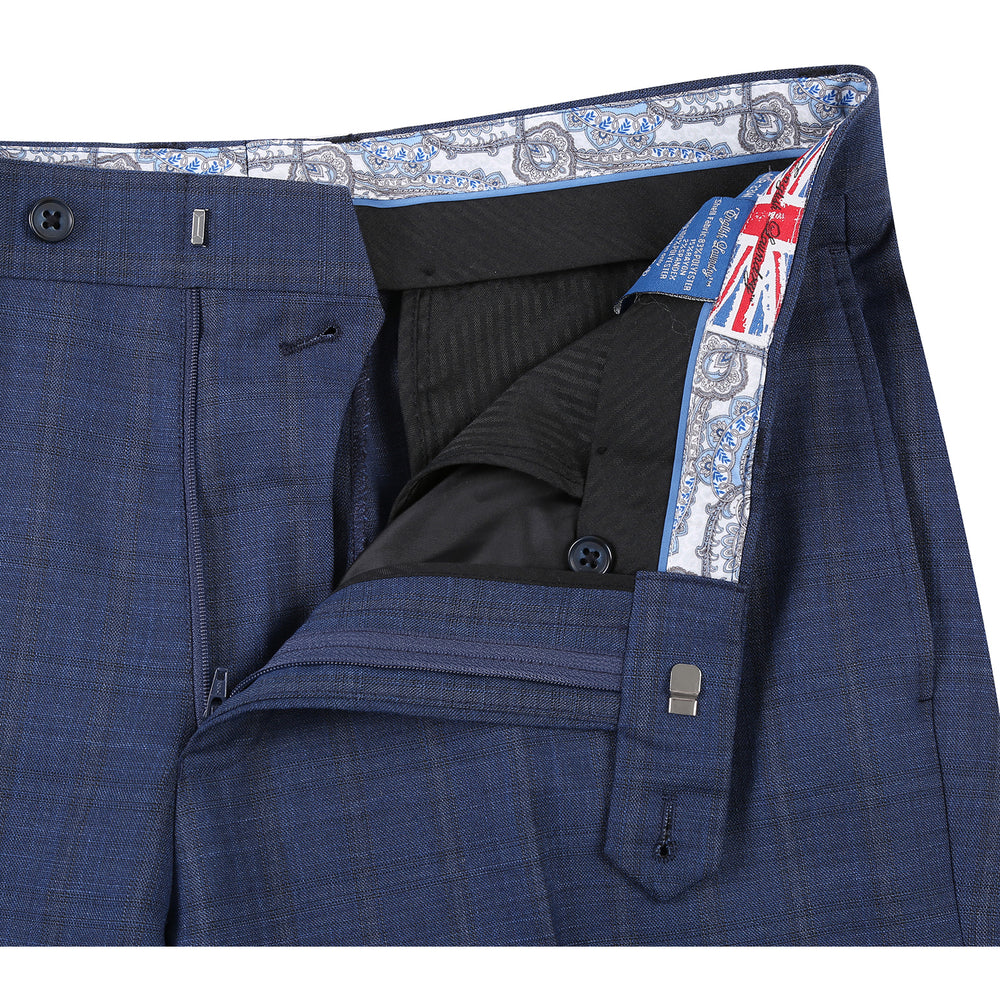 22-52-402EL Blue Check Suit