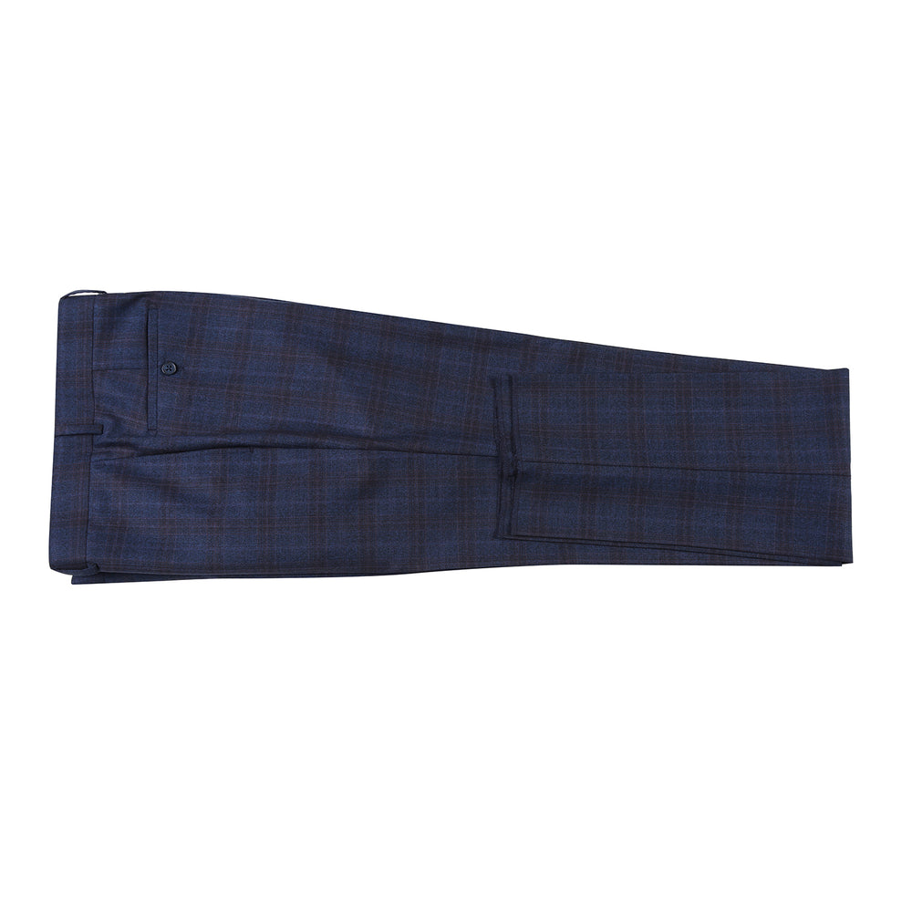 EL12-55-410 Dark Blue Check Suit