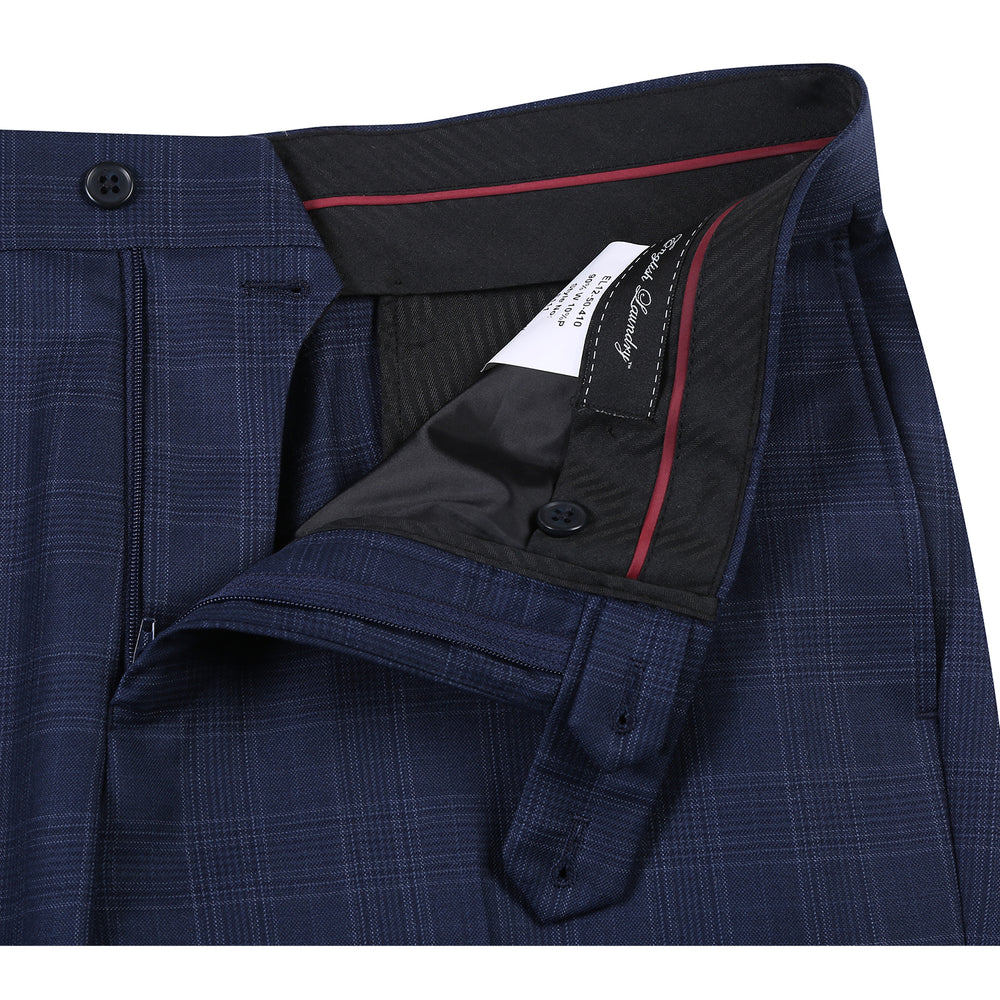 EL12-50-410 Blue Check Suit