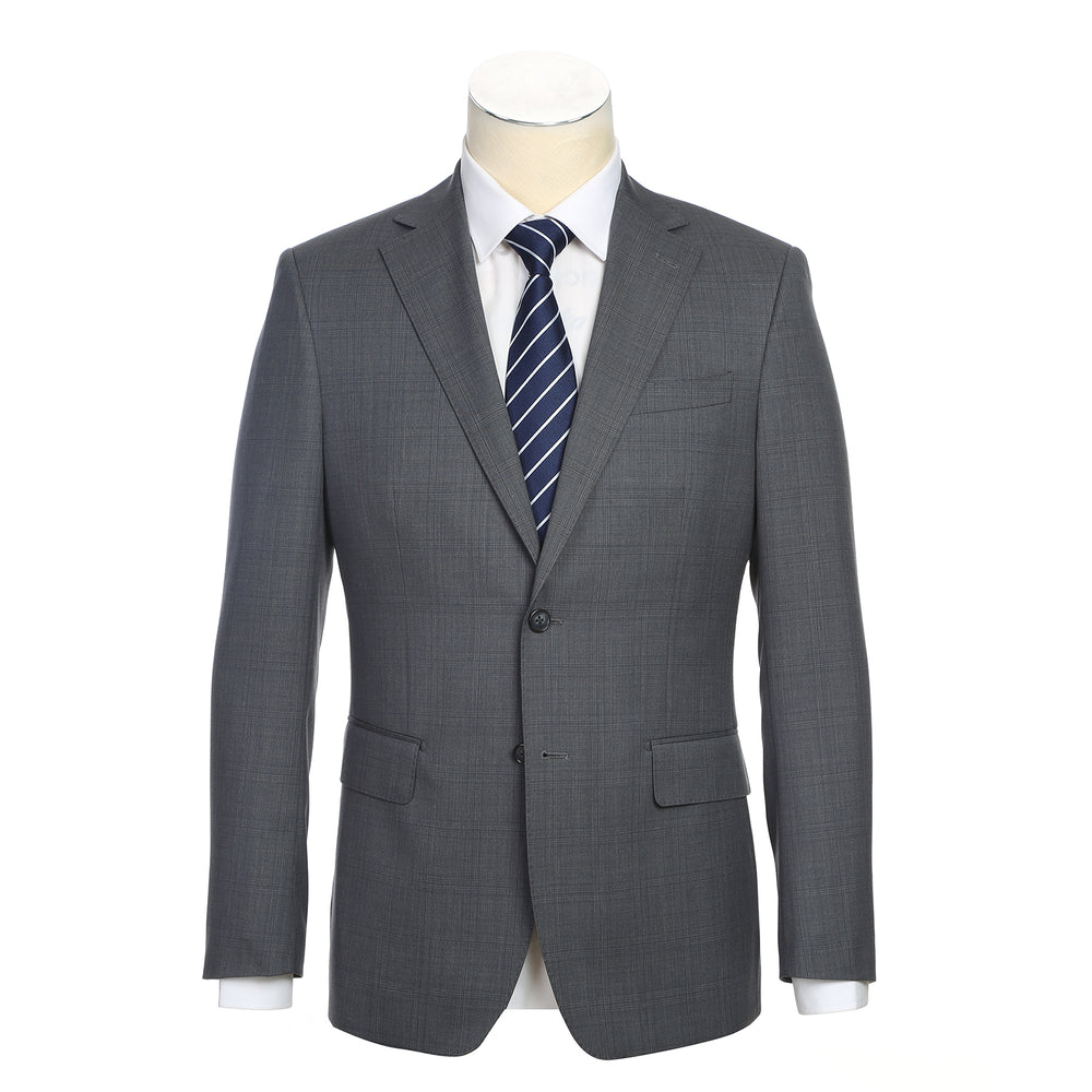 EL92-58-095 Grey Wool Suit