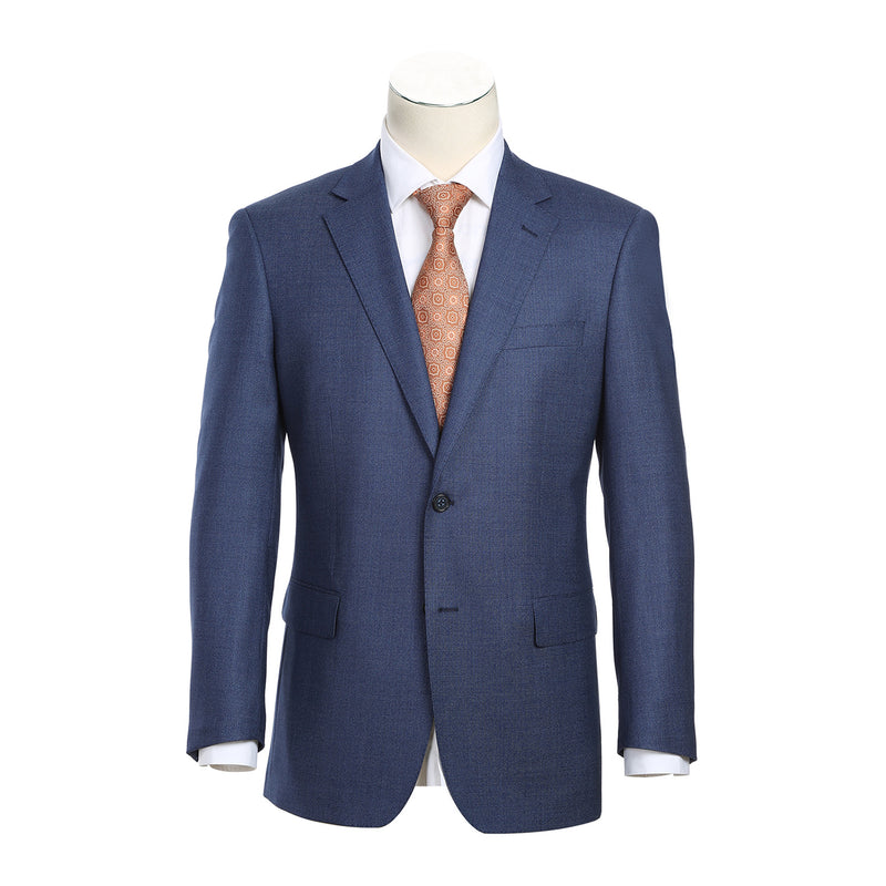 564-6 Men's Classic Fit Wool Blend Suits