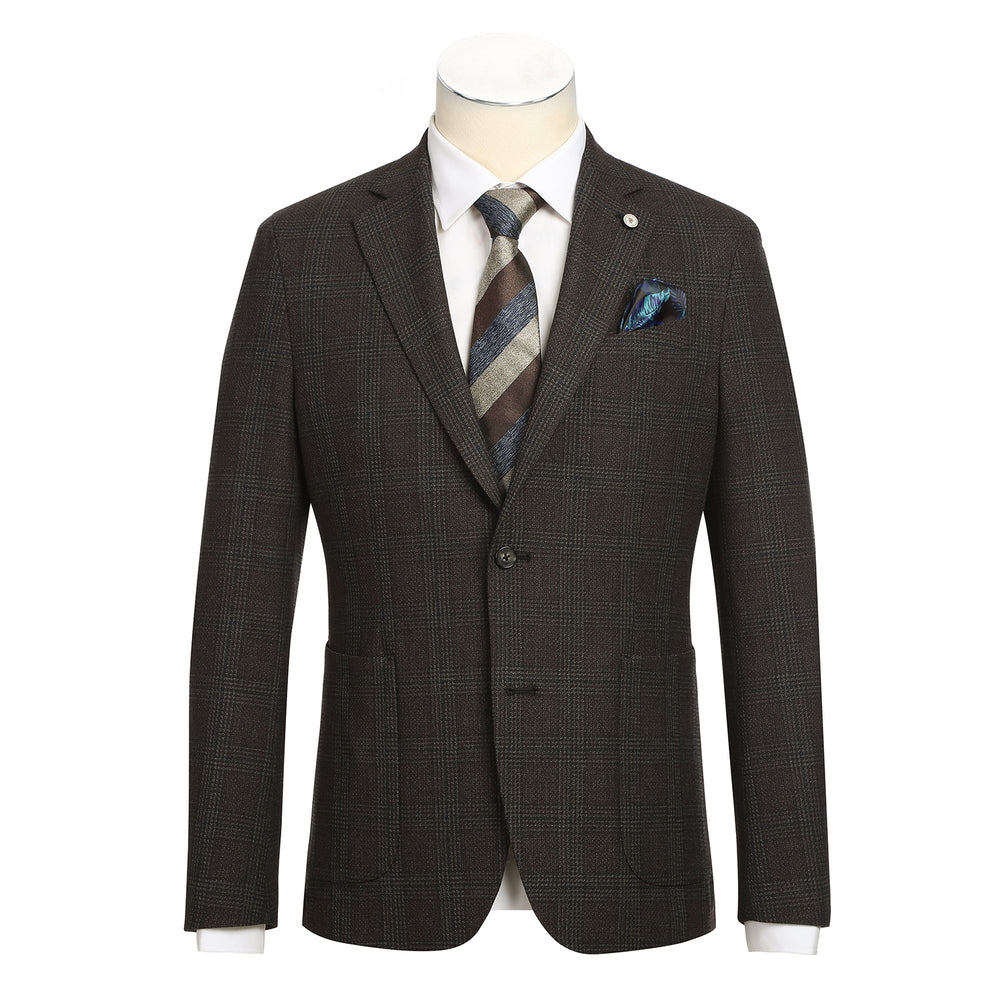 PF24-13 Men's Half Canvas Blazer