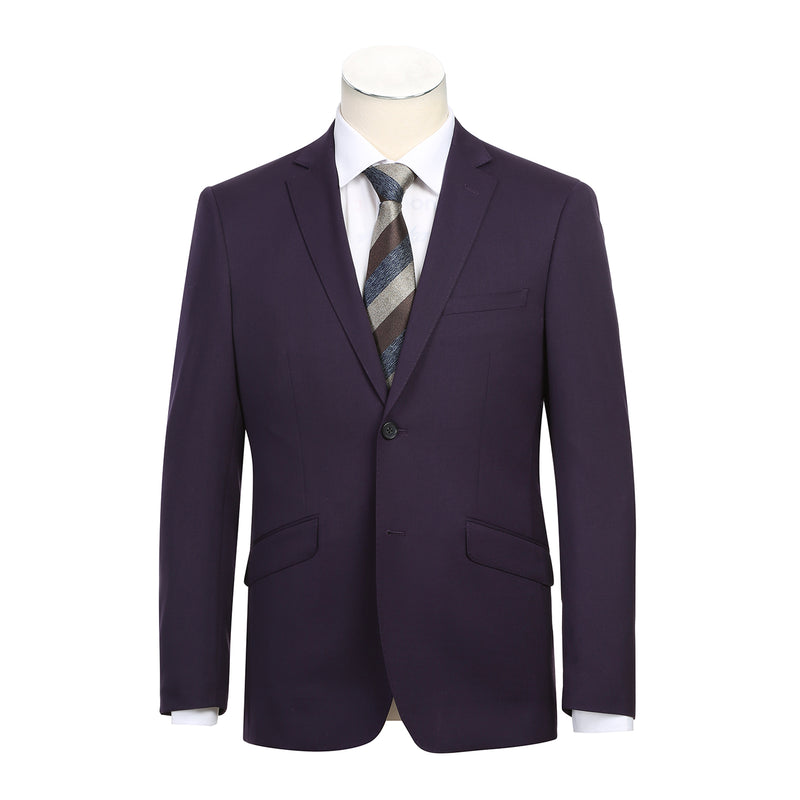 566-4 Men's Slim Fit Wool Suits