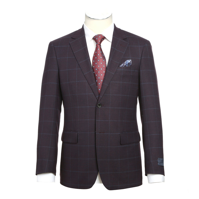 565-11 Men's New Slim Fit Wool Blazer