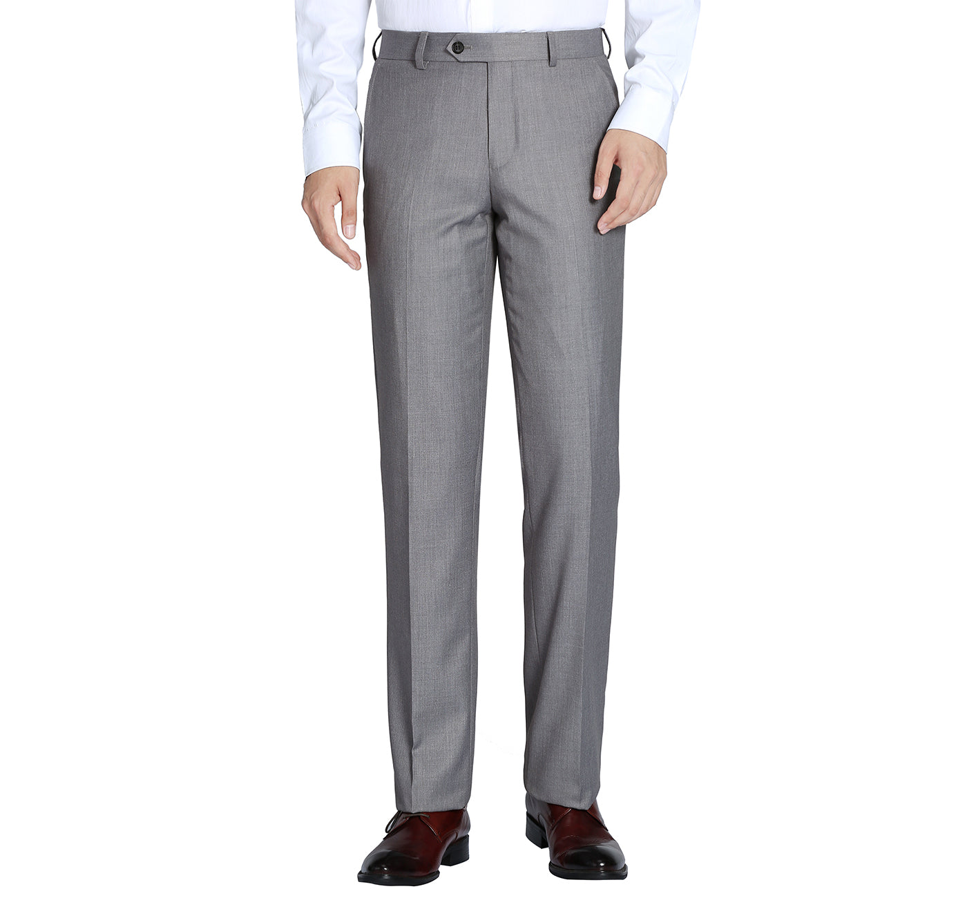 grey dress pants men Men's Gray Suit weight wool Zegarie Suit Separates Light Grey
