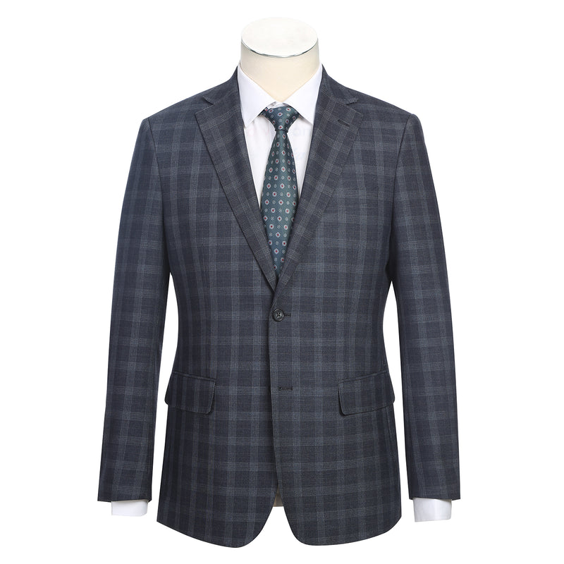 92-52-410EL Iron Gray Check Suit