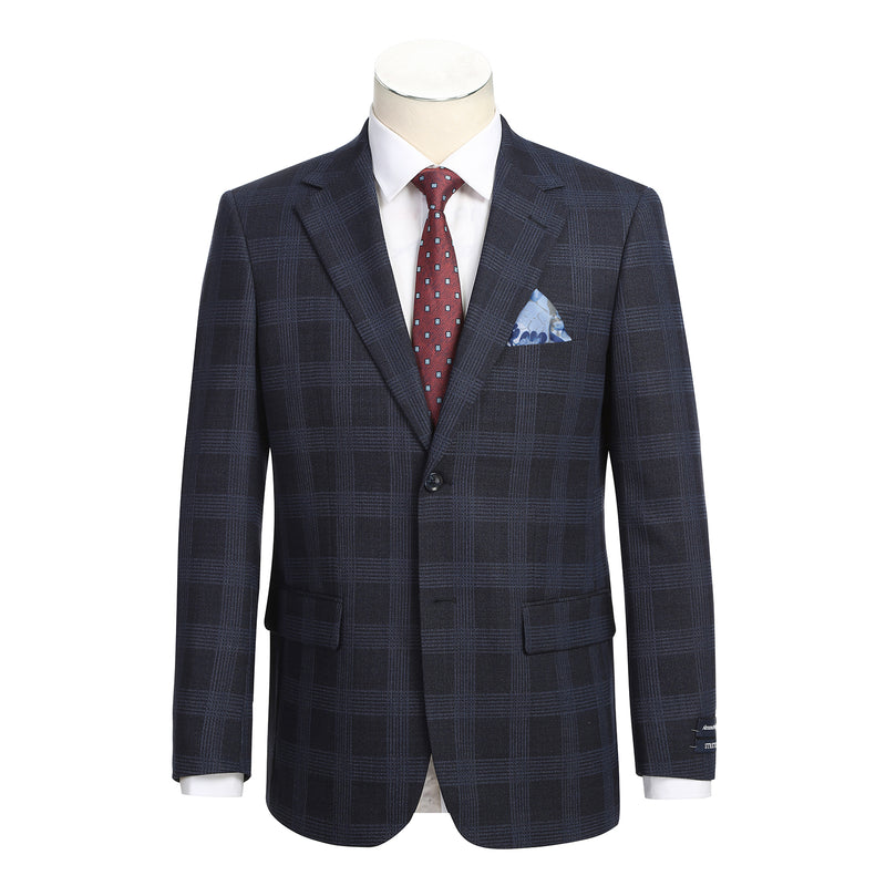 565-19 Men's New Slim Fit Wool Blazer