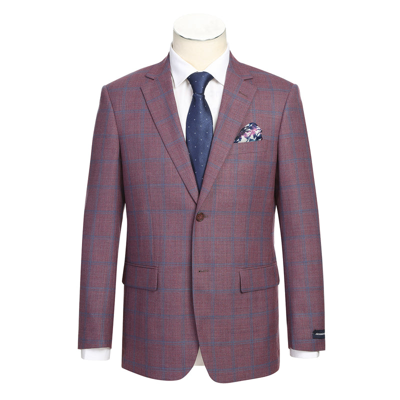 565-17 Men's New Slim Fit Wool Blazer