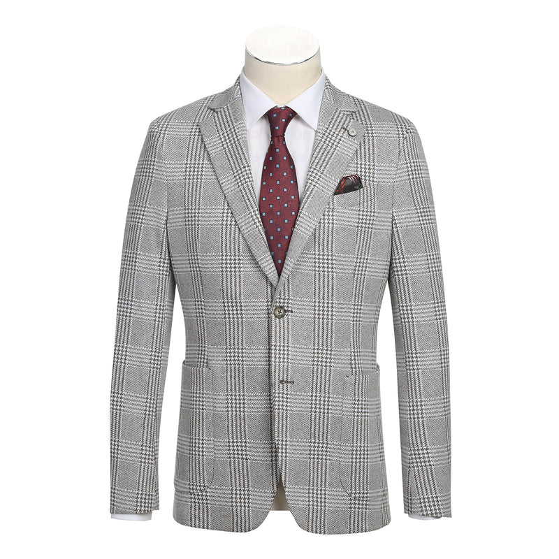 PS24-8 Men's Half Canvas Blazer