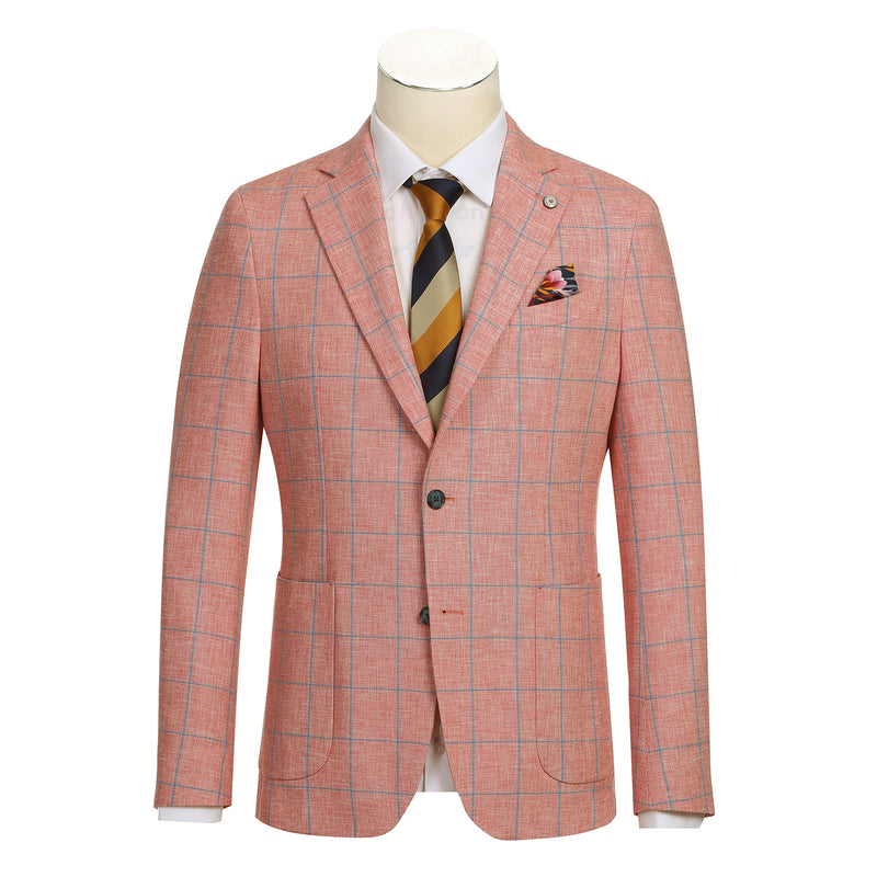 PS24-6 Men's Half Canvas Blazer