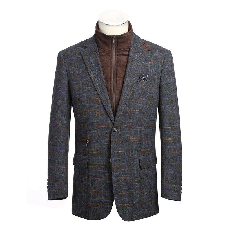 294-33 Men's Classic Fit Bib Blazer