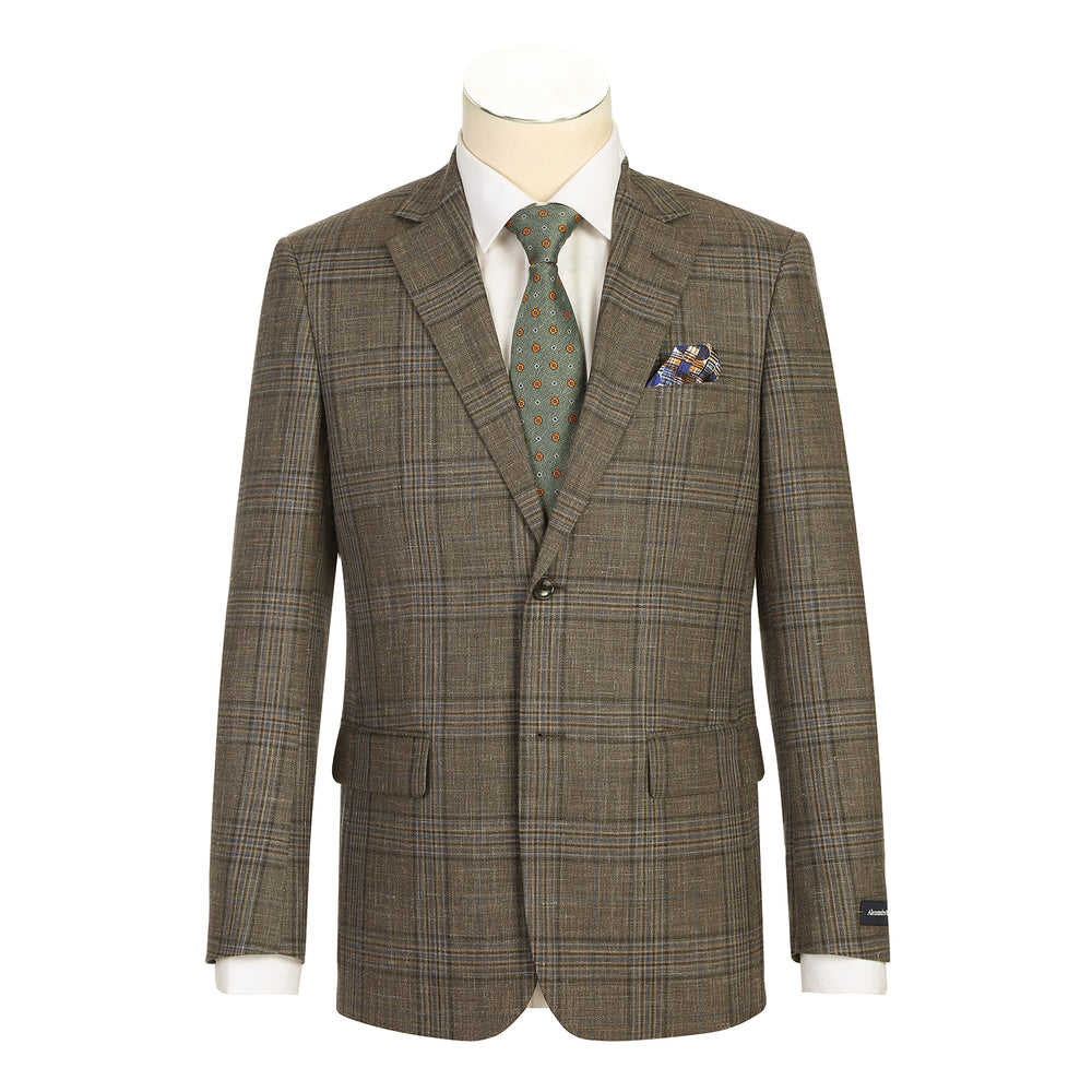 565-18 Men's New Slim Fit Wool Blazer