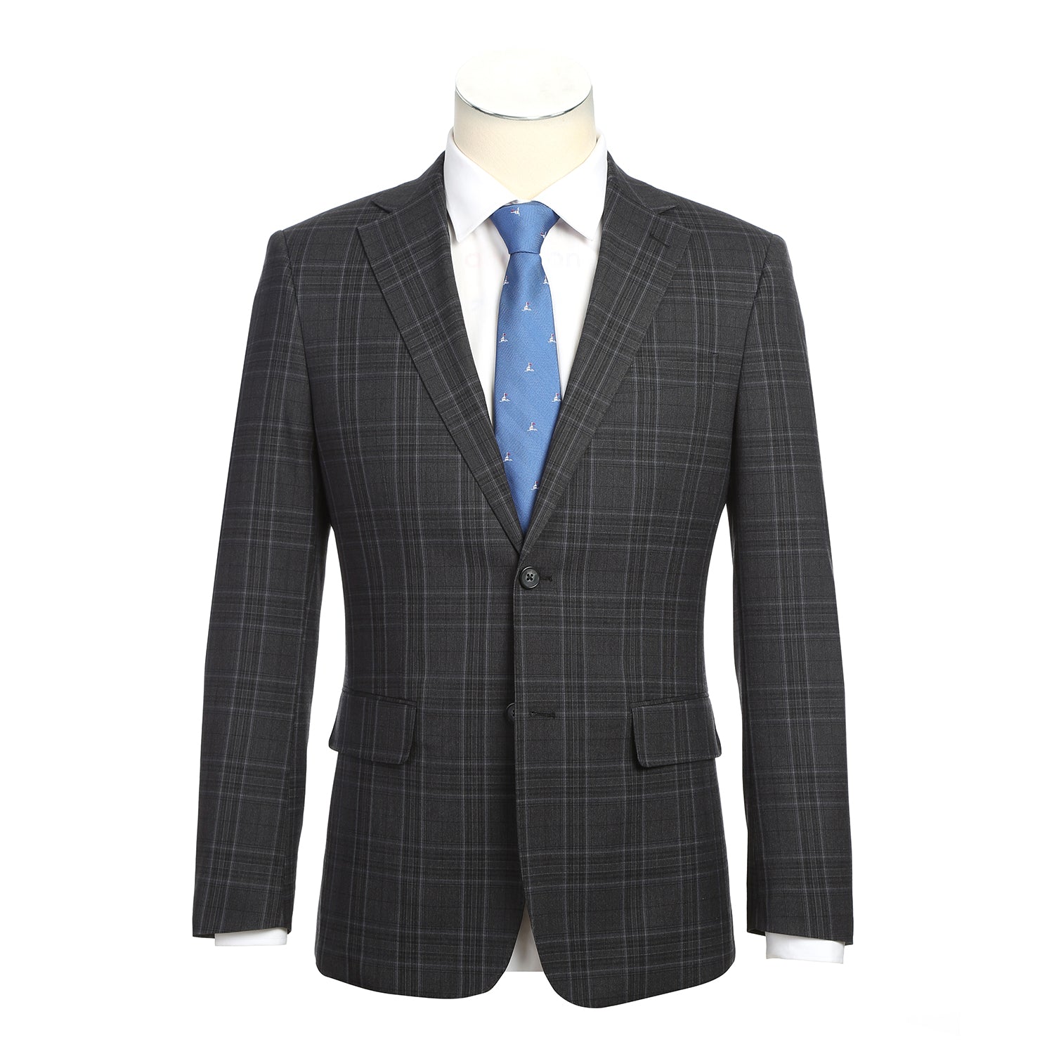 Medium Gray Twill Suit | Custom-Tailored Elegance for All
