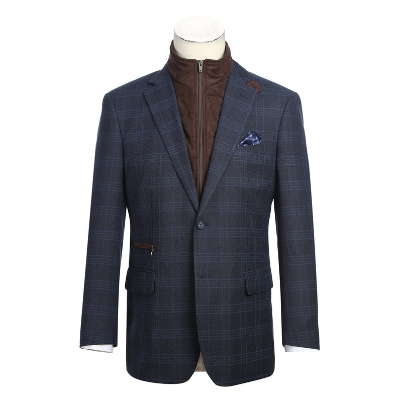 294-34 Men's Classic Fit Bib Blazer