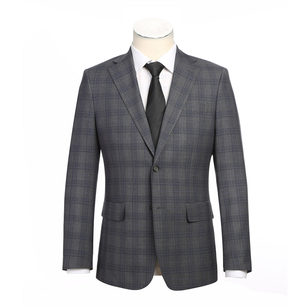 22-57-500EL Gray Check Suit