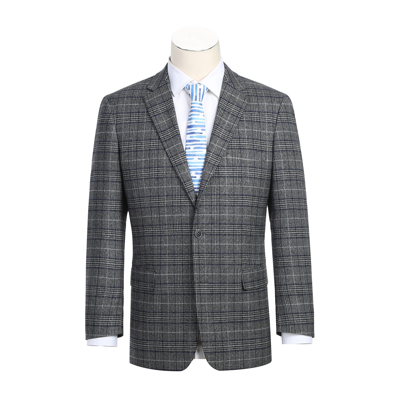 【PORTERNA】Raff Falls Blazer 294-21 Men's Classic Fit Blazer – NovaraFashion