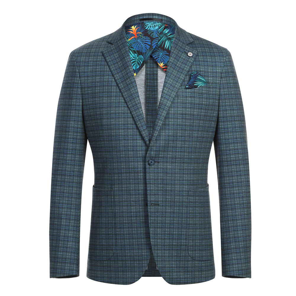 PS24-12 Men's Half Canvas Blazer