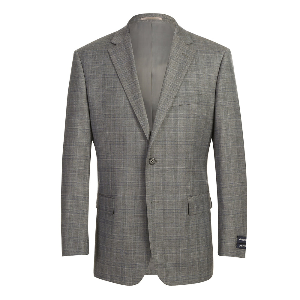 566-12 Men's Classic Fit Wool Suits