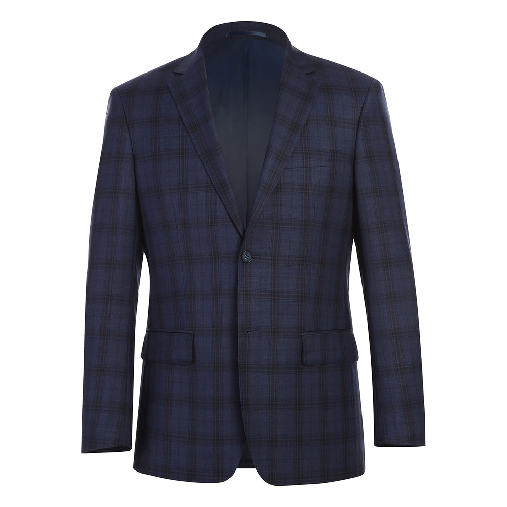 566-14 Men's New Slim Fit Wool Suits