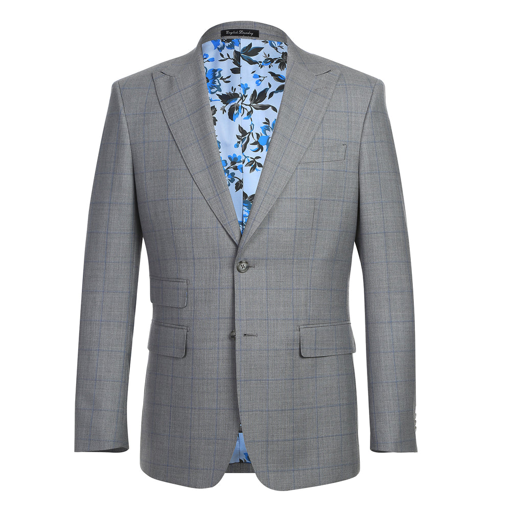 EL92-55-092 Grey Wool Suit