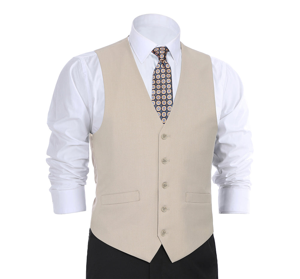 201-3 Men's Classic Fit Suit Separate Vest – NovaraFashion