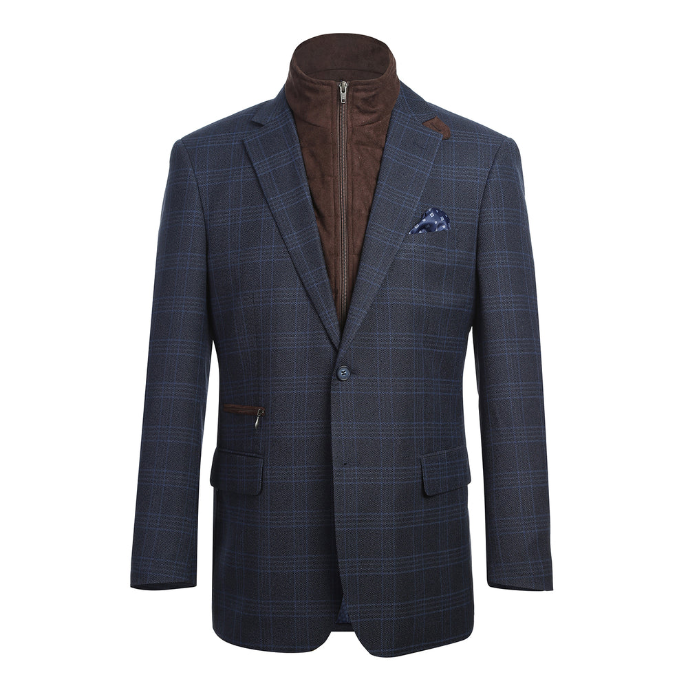 294-34 Men's Classic Fit Bib Blazer