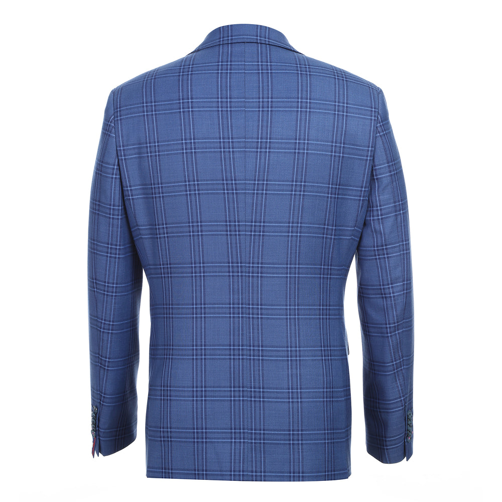 12-63-411EL Blue Check Suit