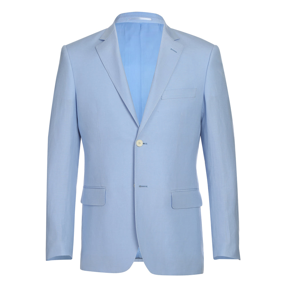 611-5 Men's New Slim Fit Linen Suits  NovaraFashion