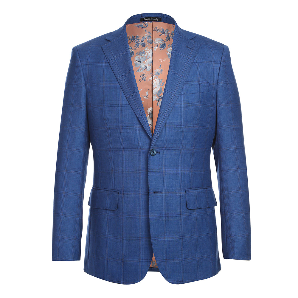 EL92-58-410 Blue Wool Suit