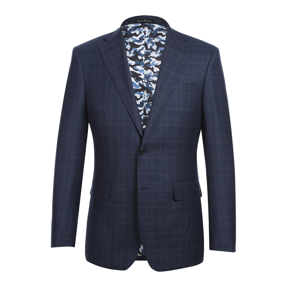 EL12-50-410 Blue Check Suit