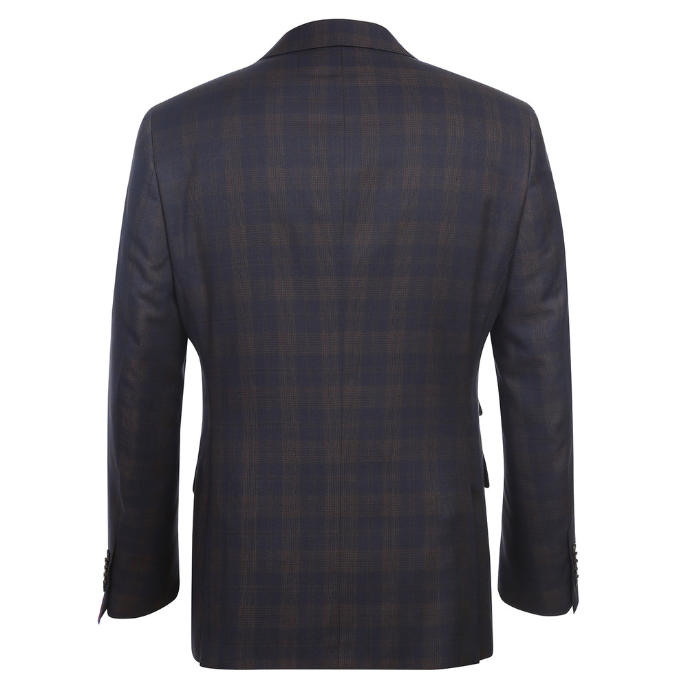 92-50-410EL Brown Check Suit