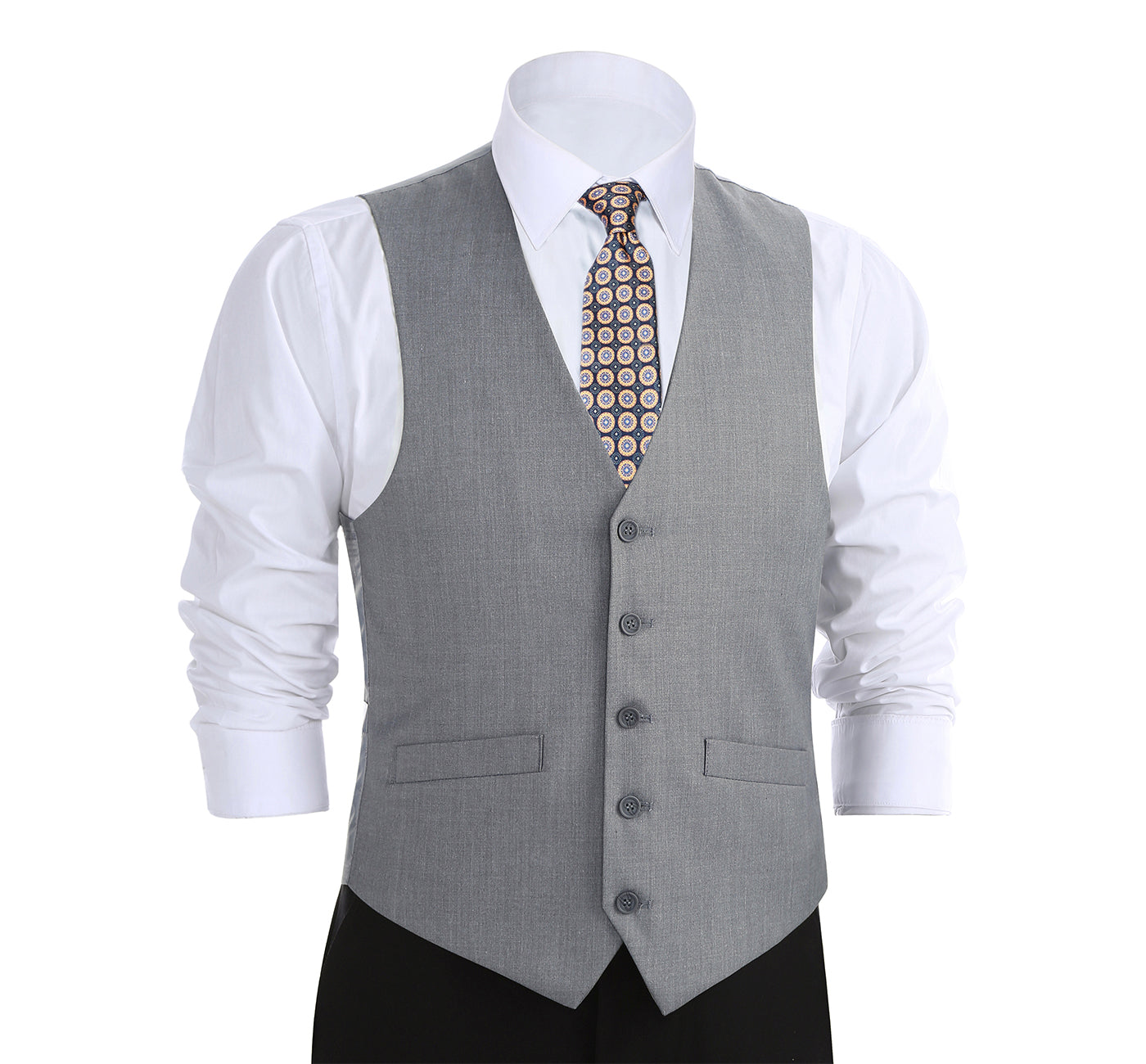 202-2 Men's Classic Fit Suit Separate Vest – NovaraFashion