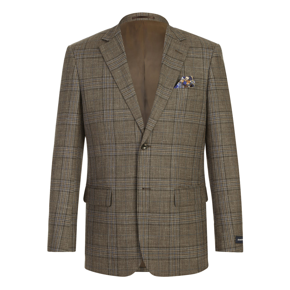 565-18 Men's New Slim Fit Wool Blazer