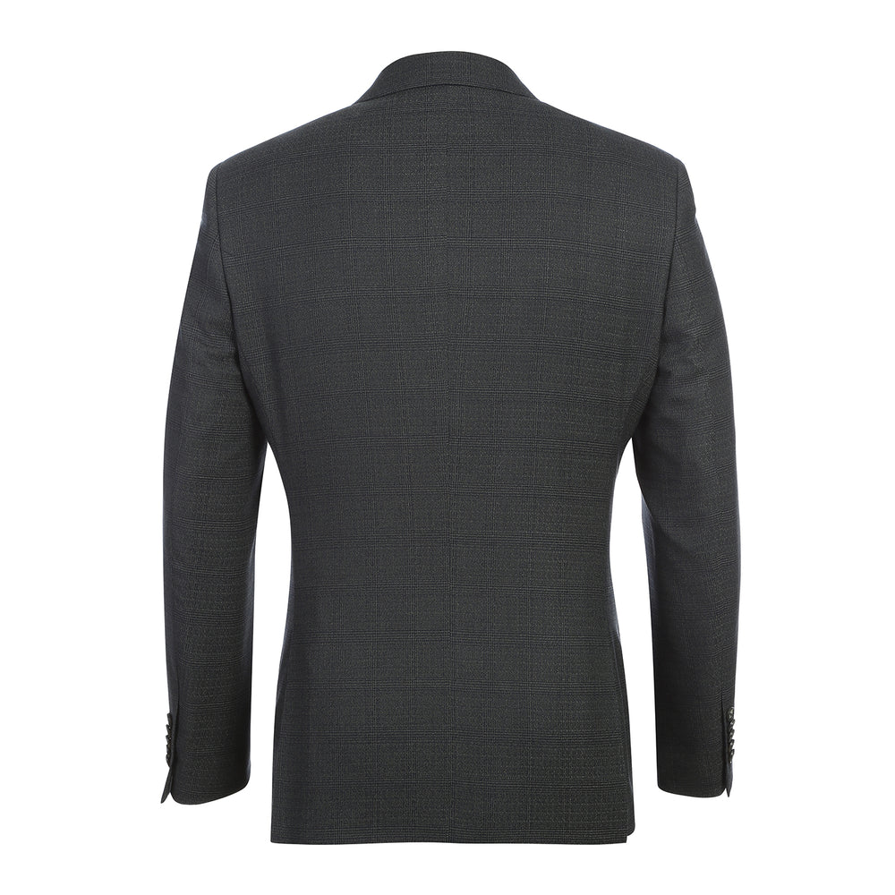 22-60-341EL Black Check Suit