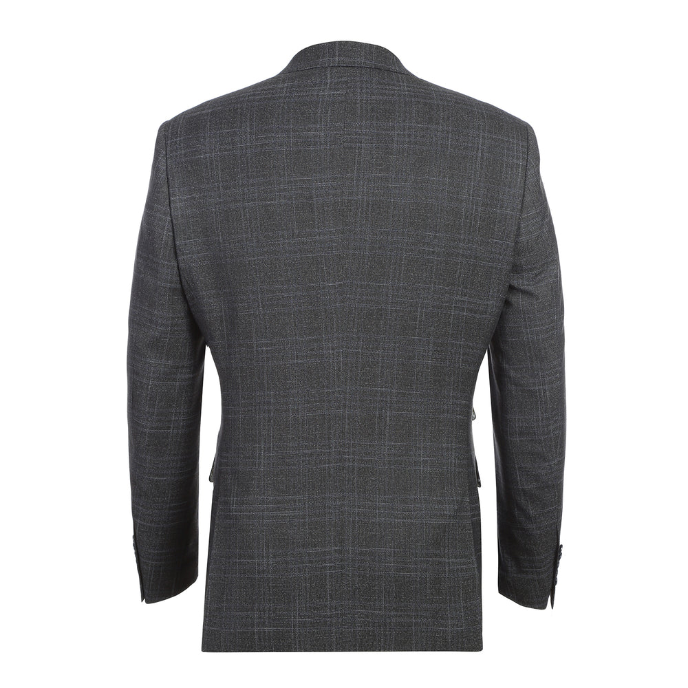 22-68-410EL Navy Gray Check Suit