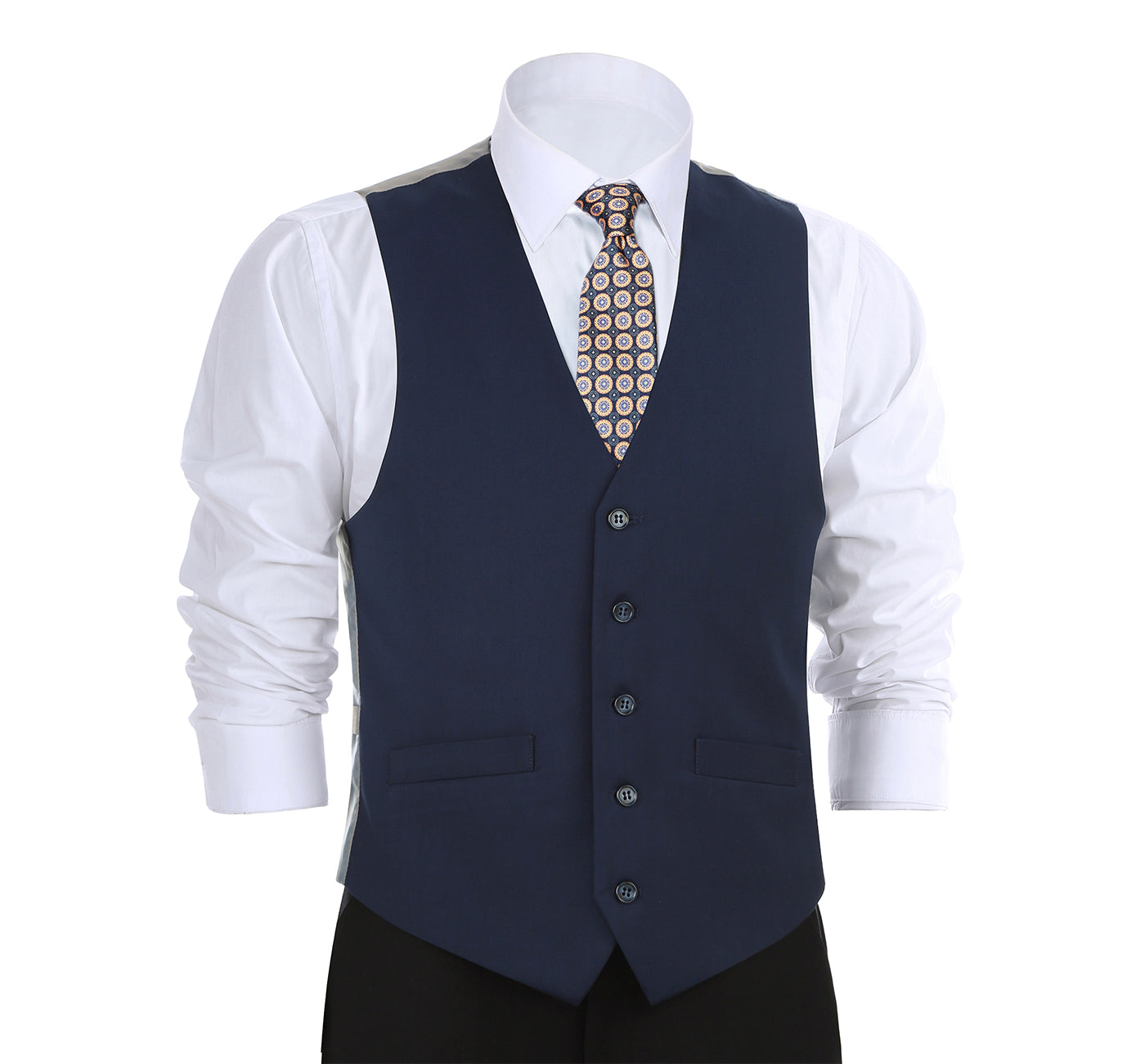 201-19 Men's Classic Fit Suit Separate Vest – NovaraFashion