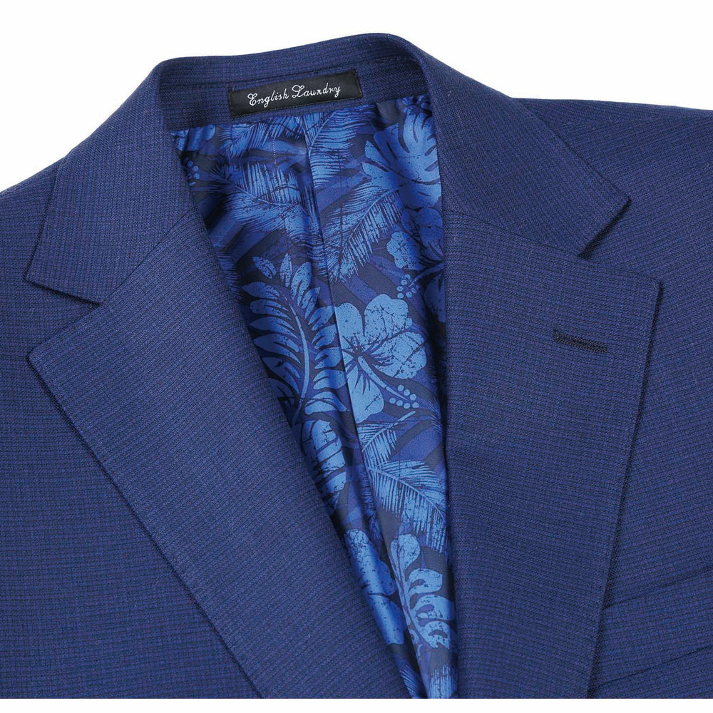 EL82-22-411 Blue Wool Suit