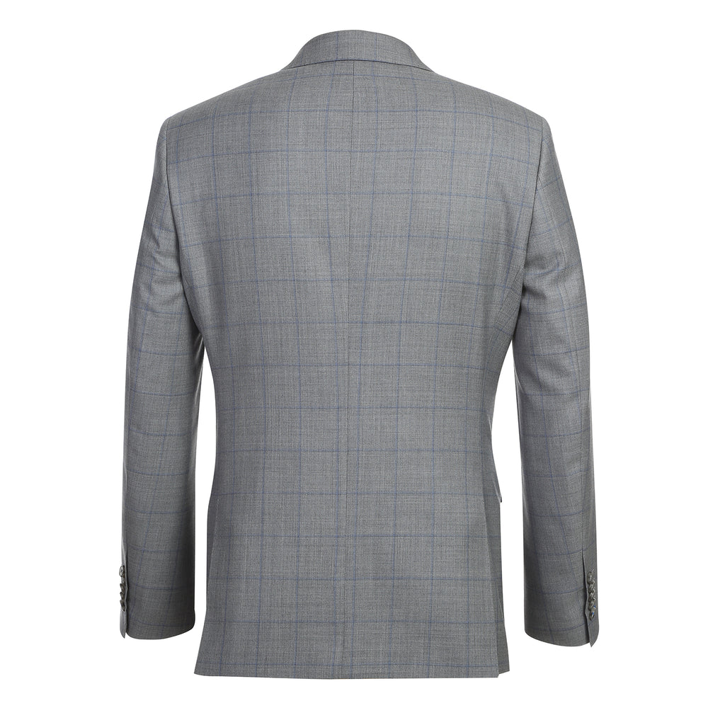 EL92-55-092 Grey Wool Suit