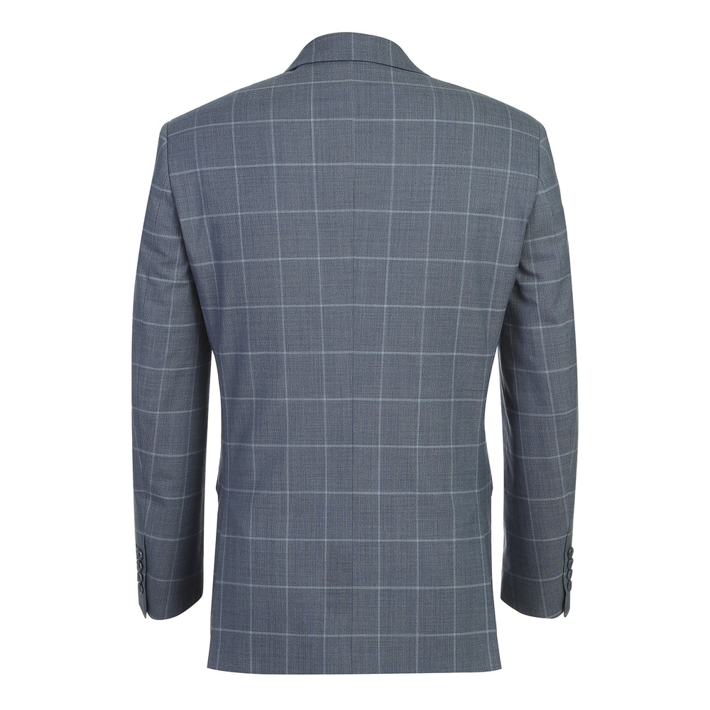 566-13 Men's New Slim Fit Wool Suits