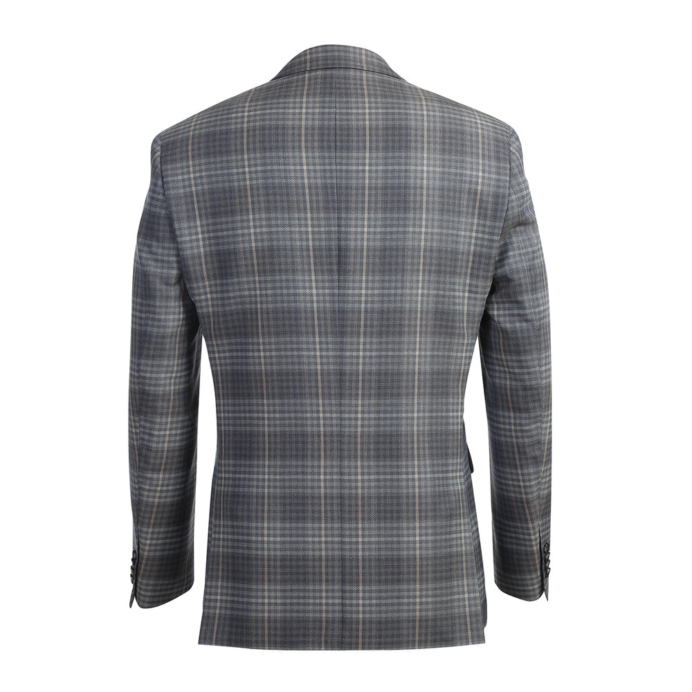 565-3 Men's New Slim Fit Wool Blazer