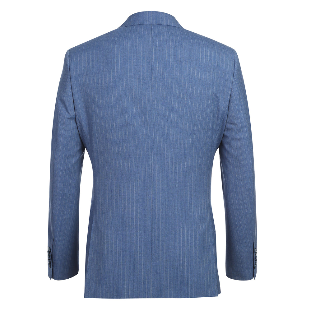 EL92-33-412 Light Blue Wool Suit