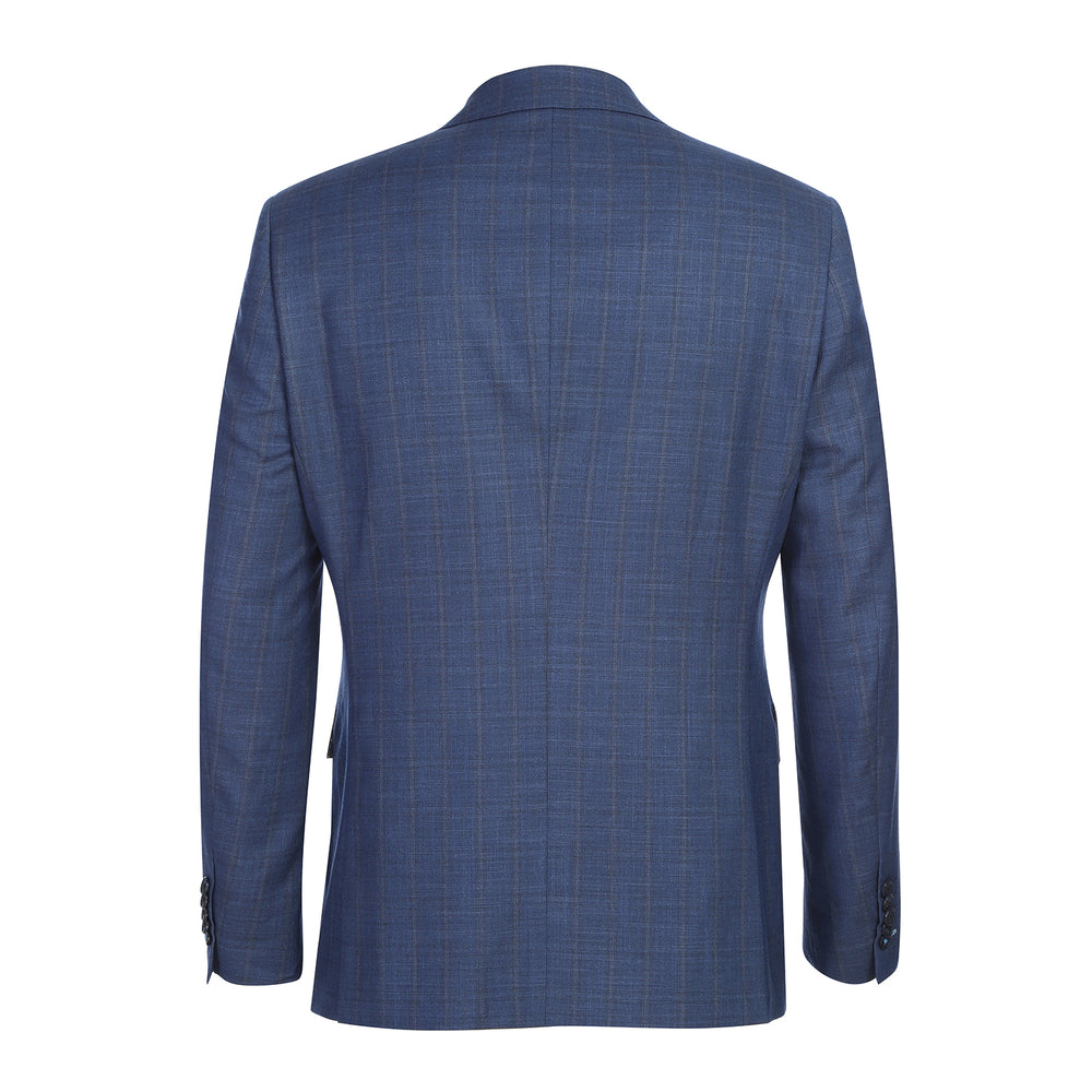 22-52-402EL Blue Check Suit