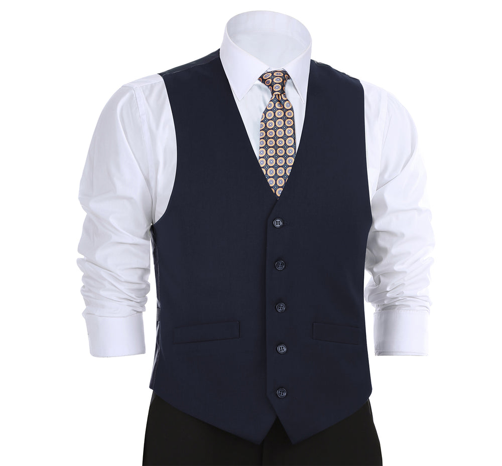 201-2 Men's Classic Fit Suit Separate Vest – NovaraFashion