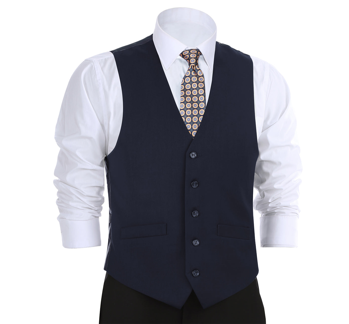 201-2 Men's Classic Fit Suit Separate Vest – NovaraFashion